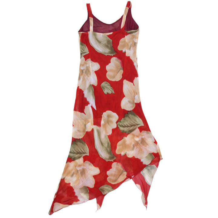 Y2K Ladies Yeliz Floral Lightweight Sleeveless Long Dress Size 4