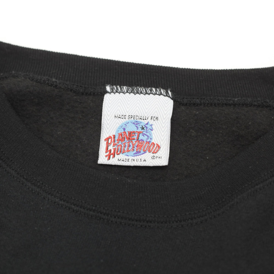 Vintage Mens Planet Hollywood Graphic Las Vegas Sweatshirt Size XL