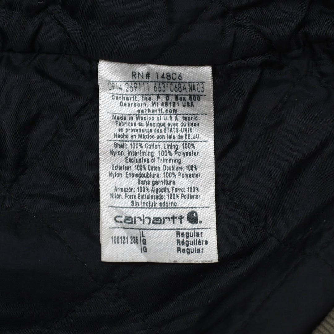 Mens Carhartt Workwear Utility Hooded Vest Size L