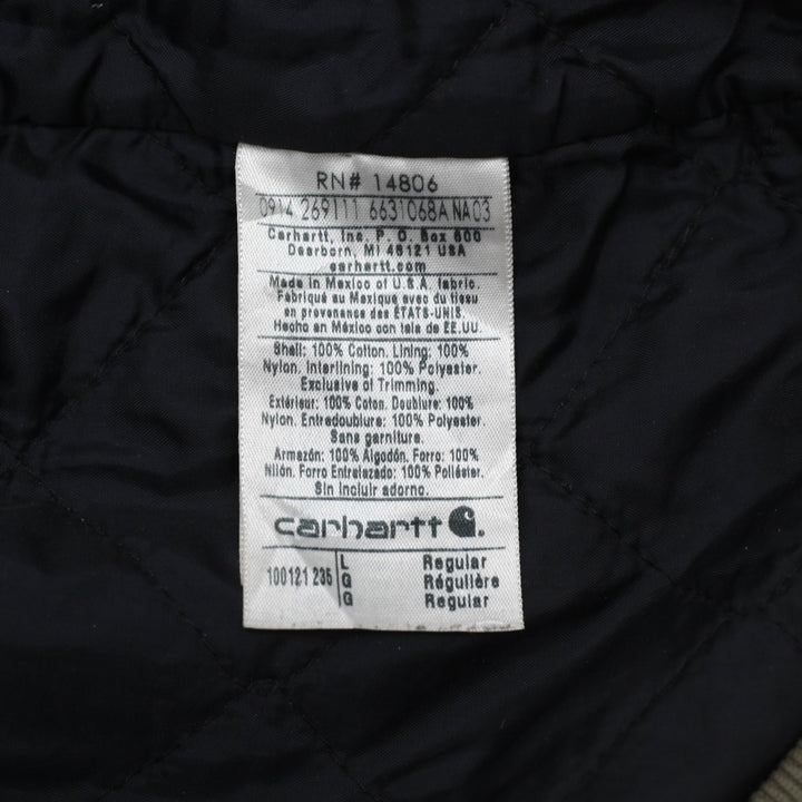 Mens Carhartt Workwear Utility Hooded Vest Size L