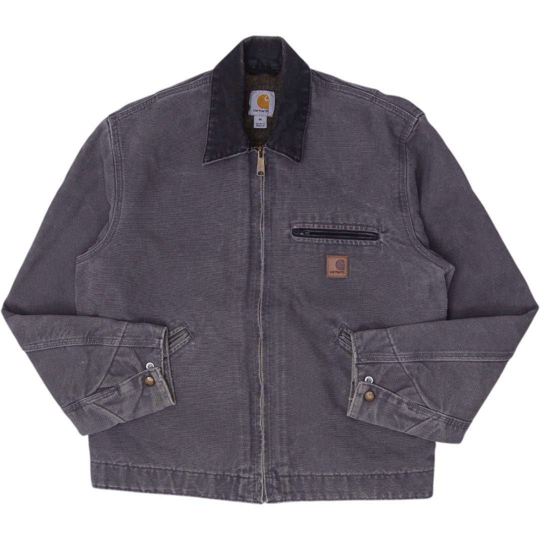 Vintage Carhartt J97 GVL Gravel Detroit Jacket Size Medium Blanket Lined