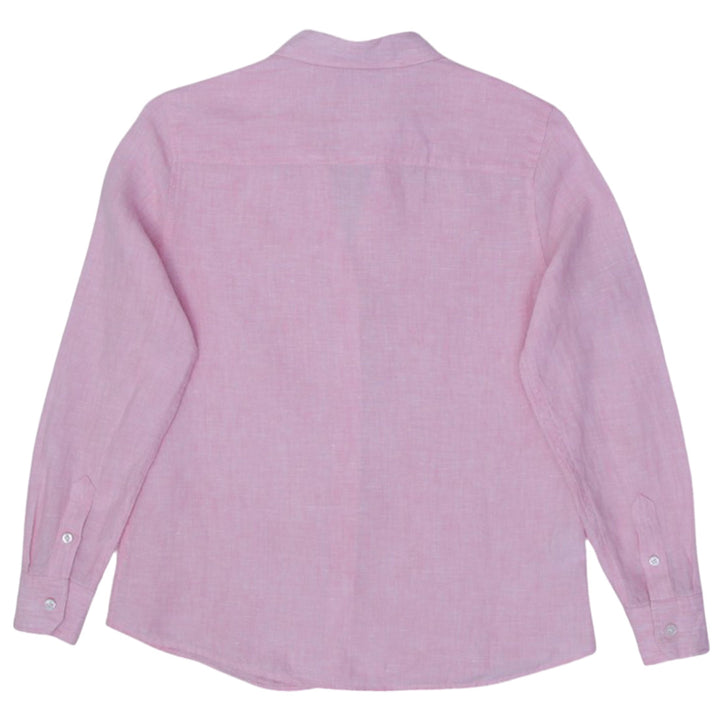 Ladies Tommy Bahama Pink Long Sleeve 100% Linen Shirts