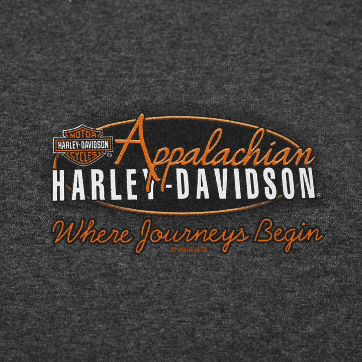 Mens Harley Davidson Appalachian Dealer Biker T-Shirt