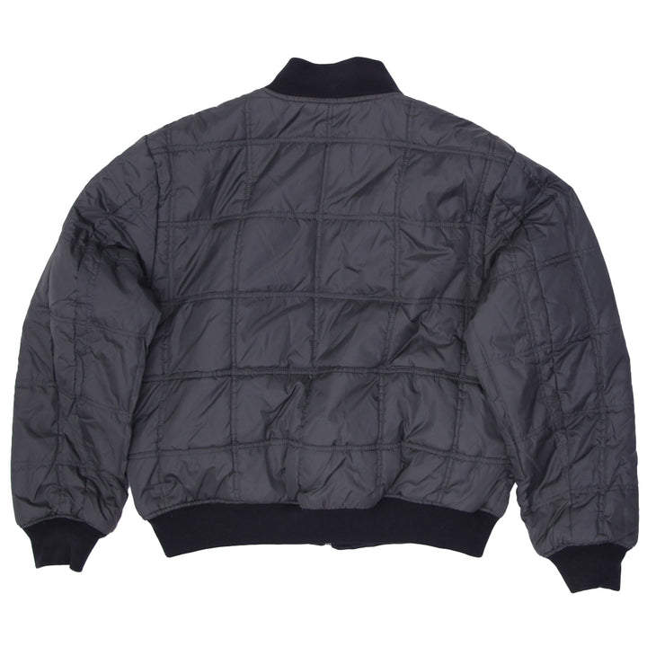Vintage Flight Deck USA Nylon Zip Up Bomber Reversible Jacket | Migration_Jacket - Detail View | Fashion Rerun