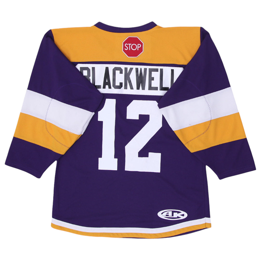 Vintage Athletic Knit Oakville Hornets Blackwell #12 Jersey