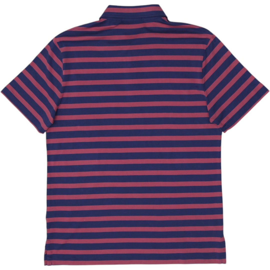 Polo Ralph Lauren Custom Slim Fit Striped Polo Shirt Size M | Migration_T-Shirts - Side View | Fashion Rerun