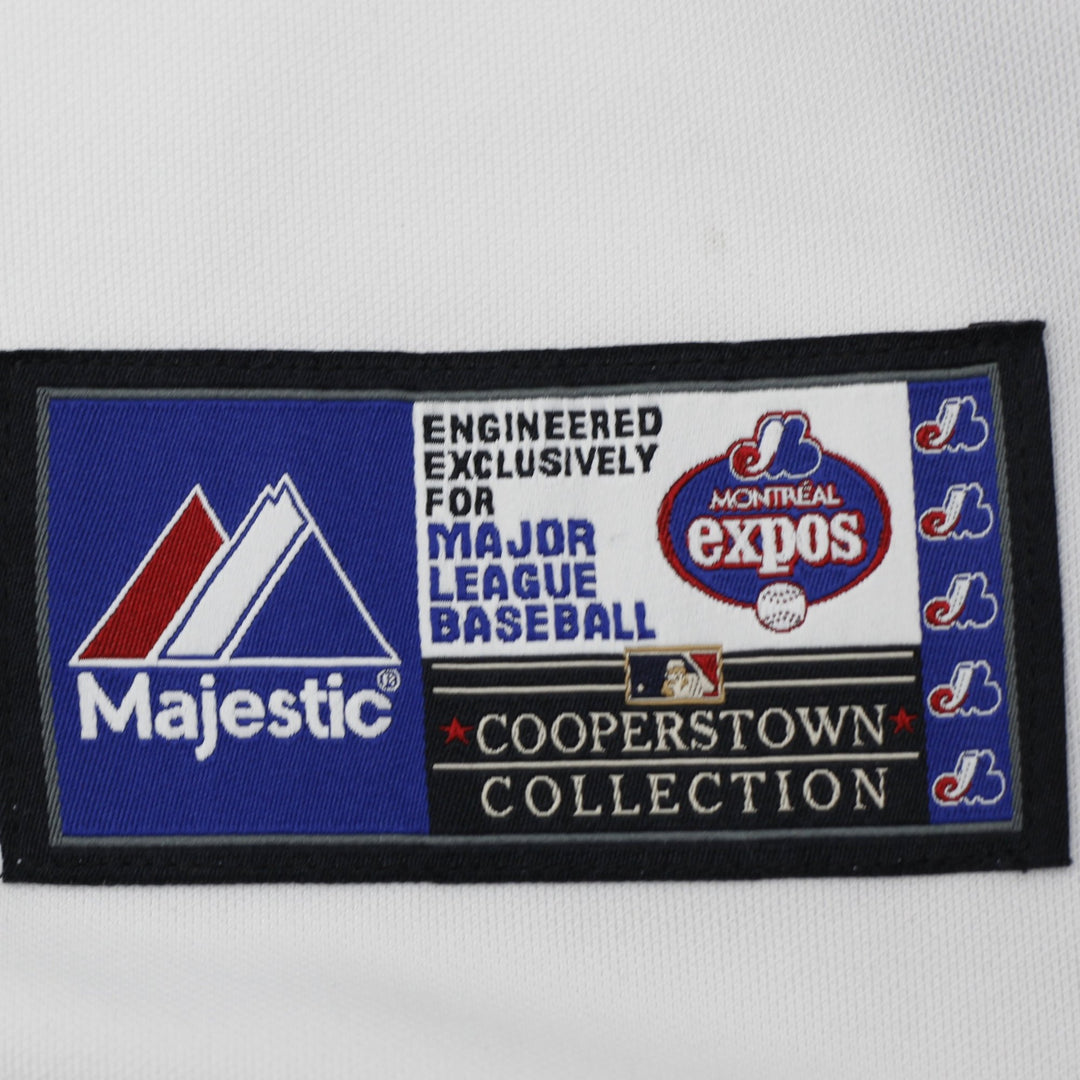 Vintage Majestic Montreal Expos Cooperstown Collection Baseball Jersey | Migration_Jerseys - Detail View | Fashion Rerun