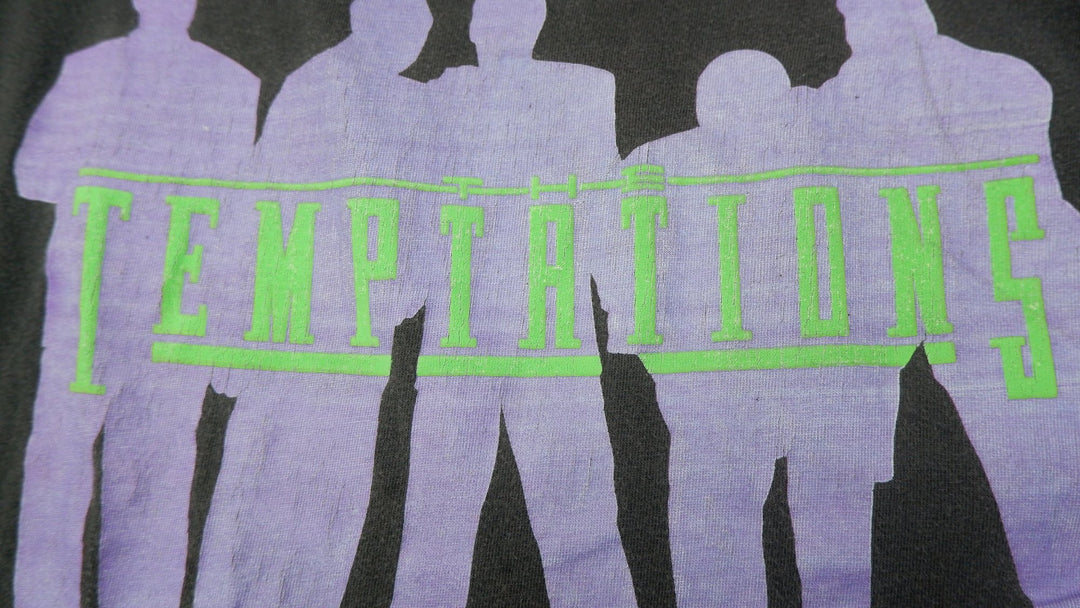 Vintage The Temptations R&B Soul Music Group Single Stitch T-shirt