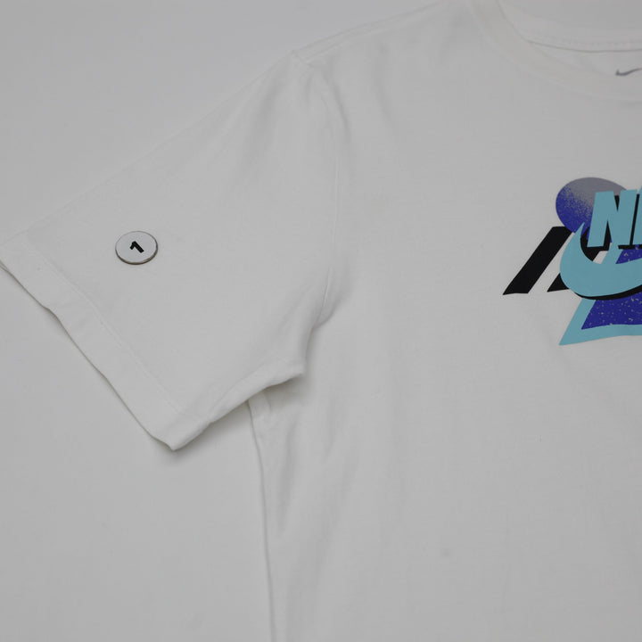 Mens Nike Air T-Shirt White Graphic Logo Tee Size L