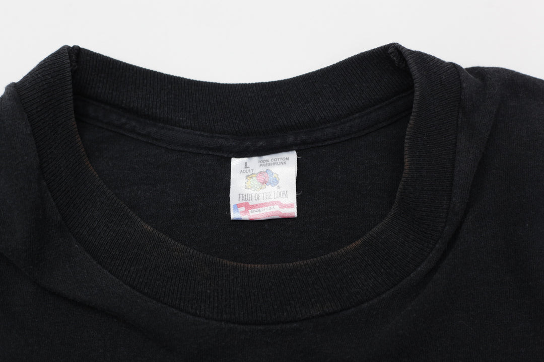 1995 Vintage F.R.I.E.N.D.S T-Shirt Single Stitch Made in USA Black L