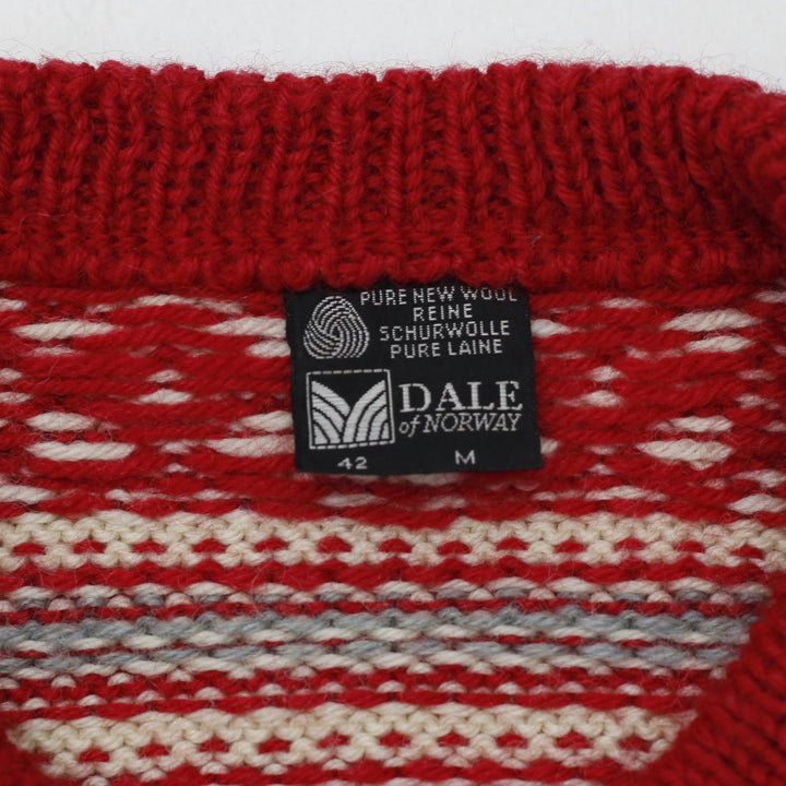 Vintage Dale of Norway Ladies Cardigan Sweater Small Wool Fair Isle Pewter Clasp | Migration_Knitwear & Sweat | Fashion Rerun