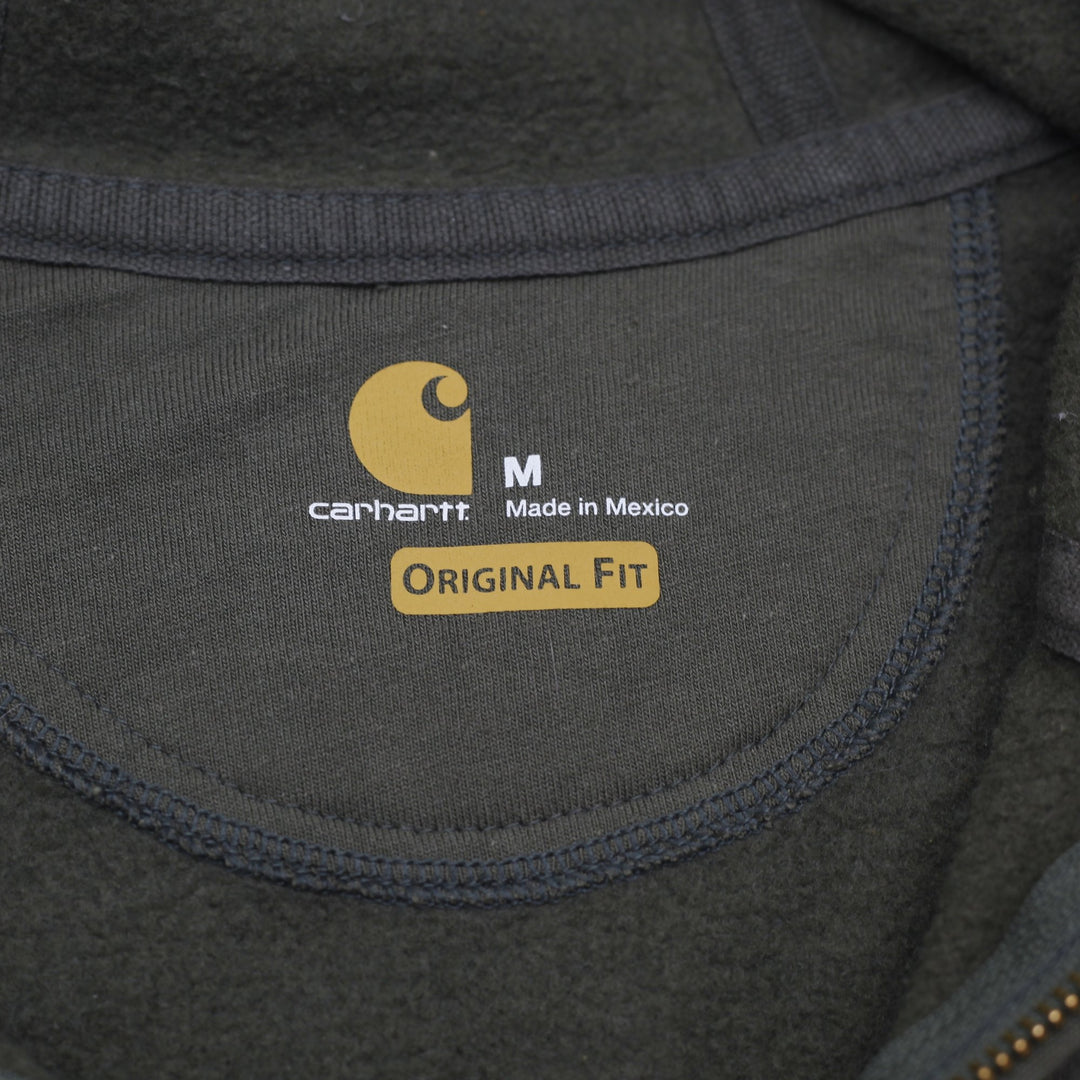Mens Carhartt Original Fit Full Zip Workwear Hoodie Size M