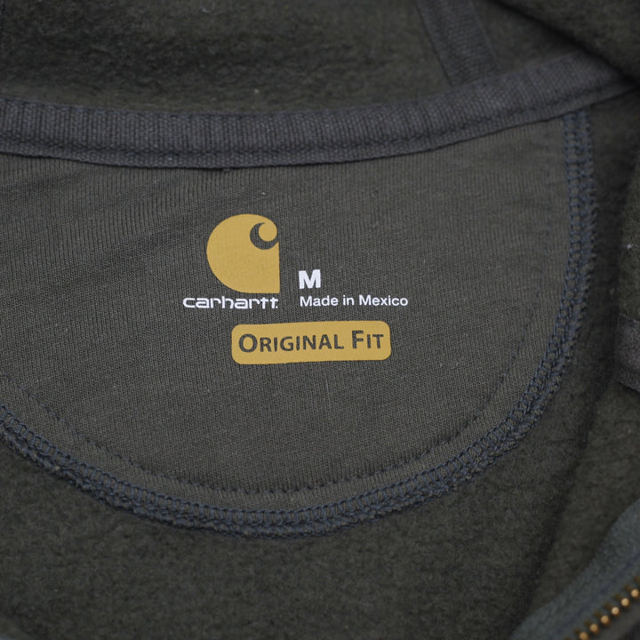 Mens Carhartt Original Fit Full Zip Workwear Hoodie Size M