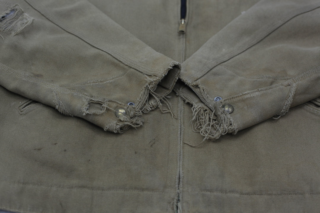 Carhartt Vintage Carhartt Quilted Lined Detroit  Distressed Jacket JQ0472 - Fashion Rerun Vintage Migration_Jacket