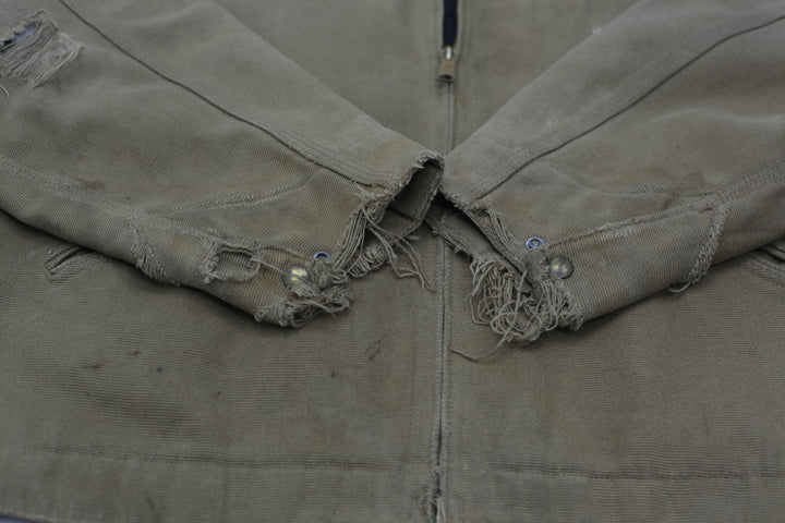 Carhartt Vintage Carhartt Quilted Lined Detroit  Distressed Jacket JQ0472 - Fashion Rerun Vintage Migration_Jacket