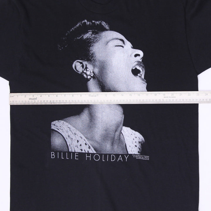 Vintage 1990 Gear Inc Billie Holiday William P Gottlieb Concert T-Shirt Size XL