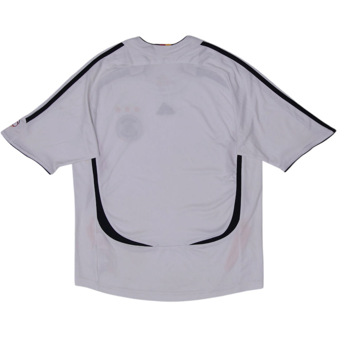 Mens Adidas Germany 2005-06 Home Football Jersey White World Cup 2006