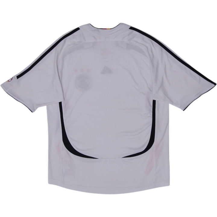 Mens Adidas Germany 2005-06 Home Football Jersey White World Cup 2006