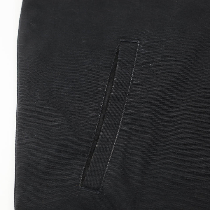 Mens Carhartt 103837 BLK Fall 19 Loose Fit Insulated Hooded Vest Size M