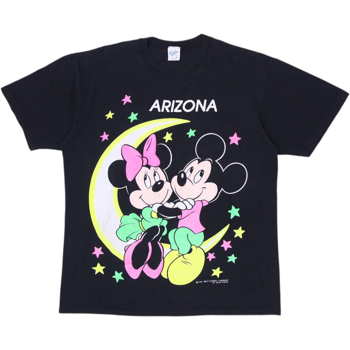 Vintage Walt Disney Mickey & Minnie Arizona T-Shirt S.Stitch Made in USA Size XL