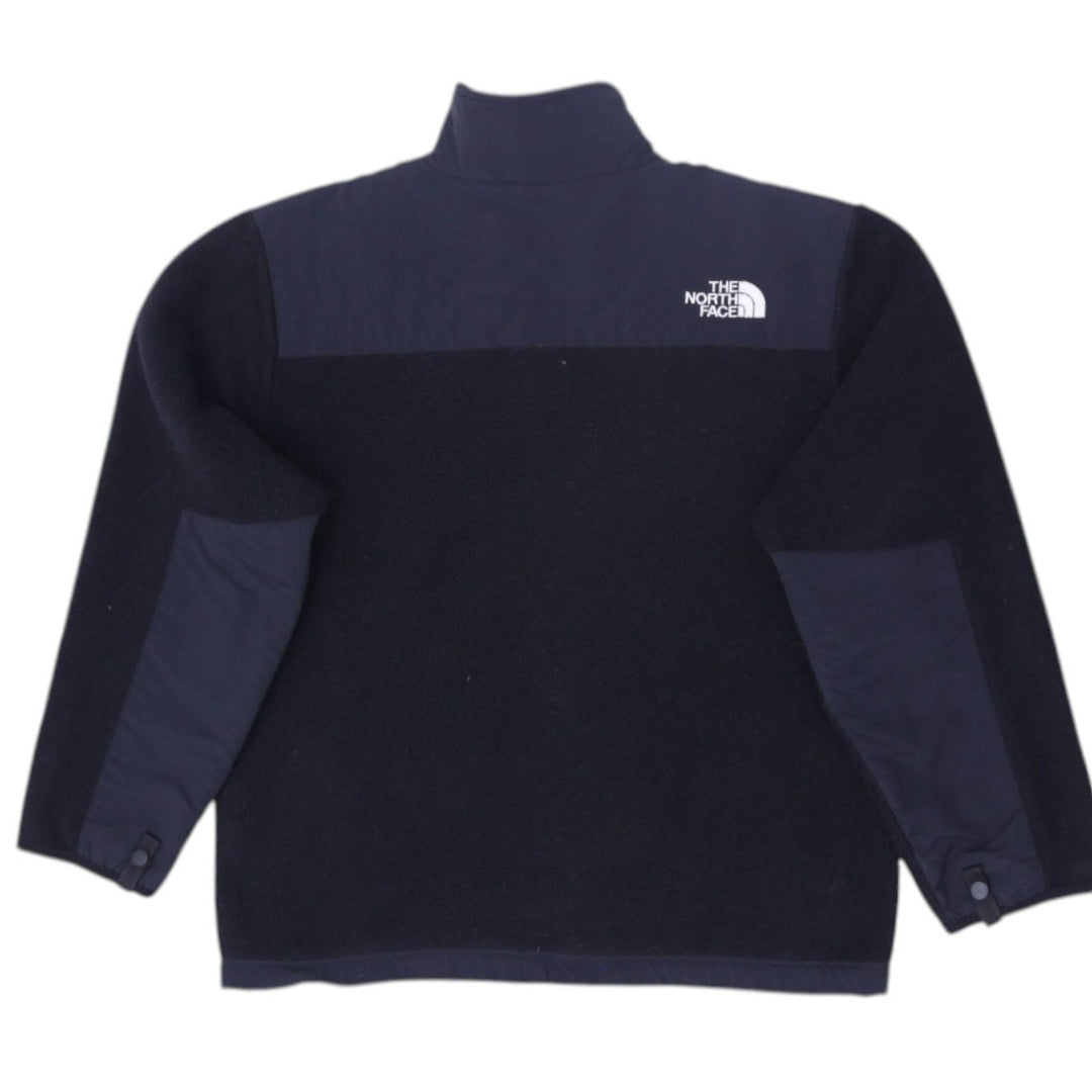 Youth Boys The North Face Jacket Black Fleece Full Zip Warm Outdoor | Migration_Jackets - Side View | Fashion Rerun