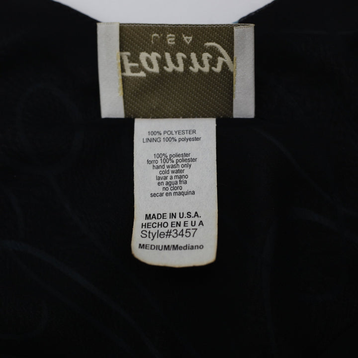 Y2K Ladies Fanny Asymmetric Tunic Swirl Pattern Midi Dress Size M | Migration_Dresses - Detail View | Fashion Rerun