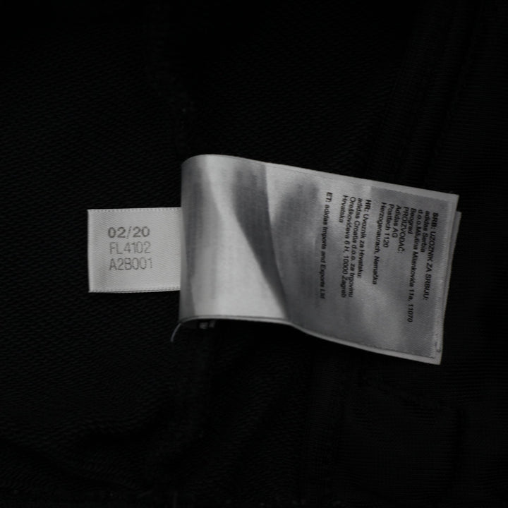 Ladies Adidas Originals Lock-Up Track Jacket Black White Size S