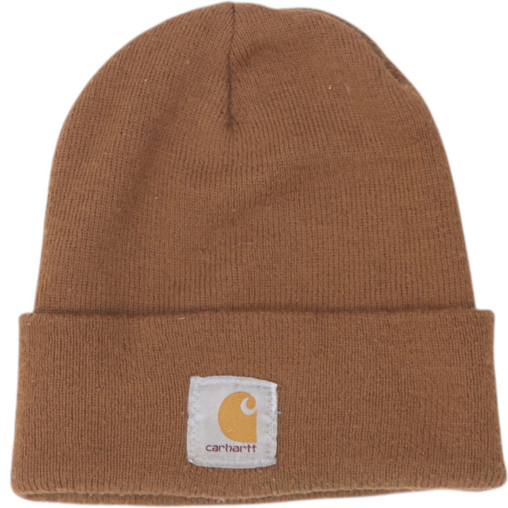 Mens Carhartt A18 BRN One Size Fits All Cuff Brown Beanie