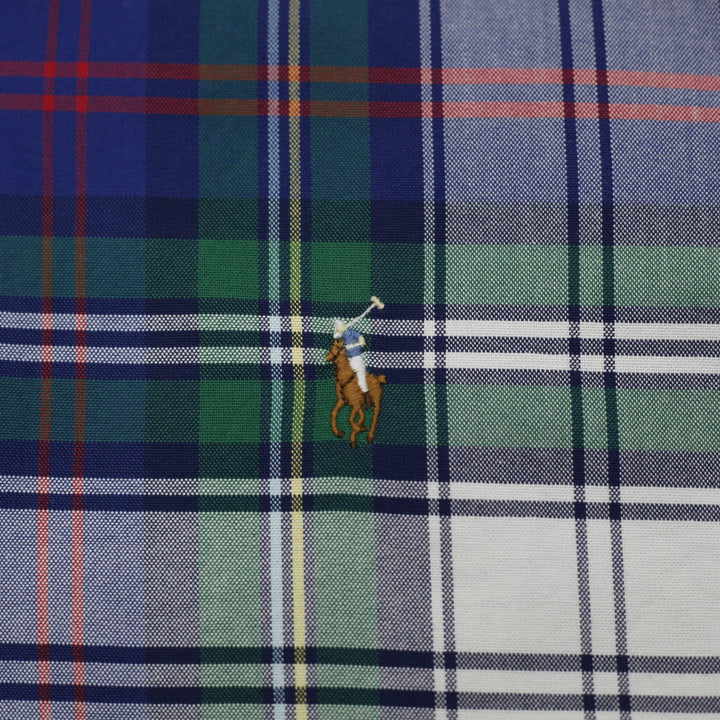 Mens Ralph Lauren Classic Fit Plaid Long Sleeve Shirt Size XL