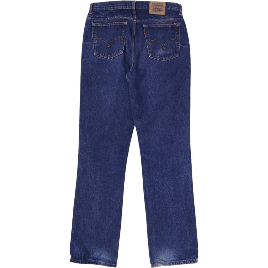 Vintage Levi Strauss & Co. 100% Cotton Orange Tab Jeans | Migration_Jeans UAENAT20 - Side View | Fashion Rerun