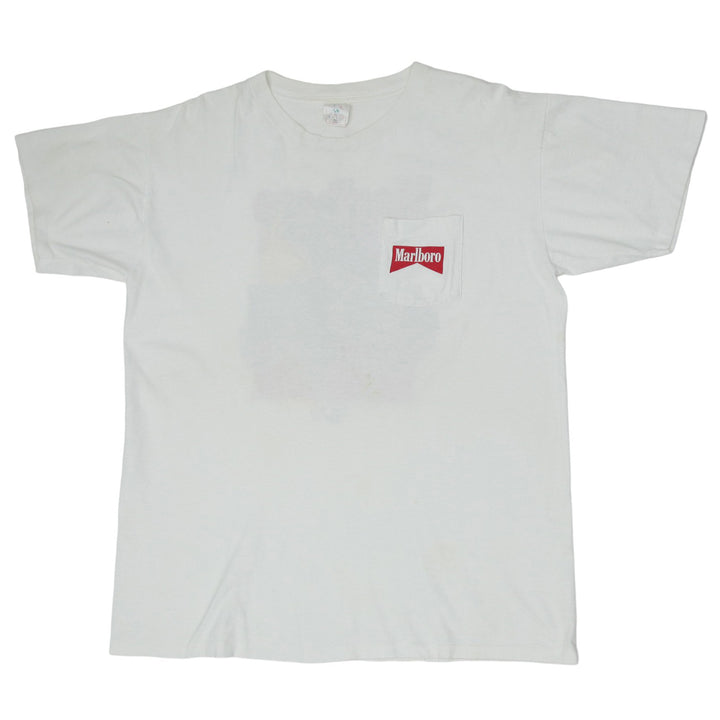 Vintage Marlboro Cowboys Pocket T-Shirt Single Stitch XL | Migration_T-Shirts UAENAT40 | Fashion Rerun