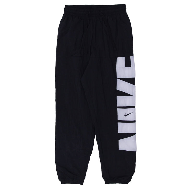Mens Nike Logo Black Nylon Sports Pants