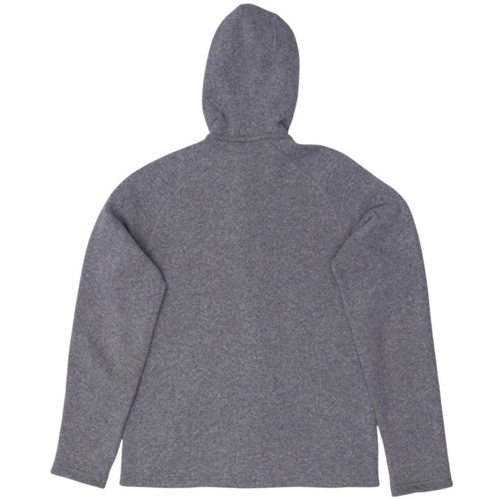 Mens Patagonia Fleece Jacket Gray Full Zip Hooded