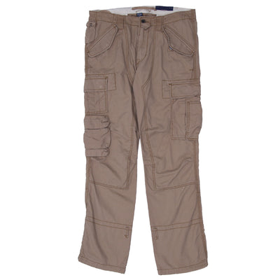 Vintage Polo Ralph Lauren Utility Cargo Pants Brown, Size 36 - Fashion Rerun Vintage Migration_Pants