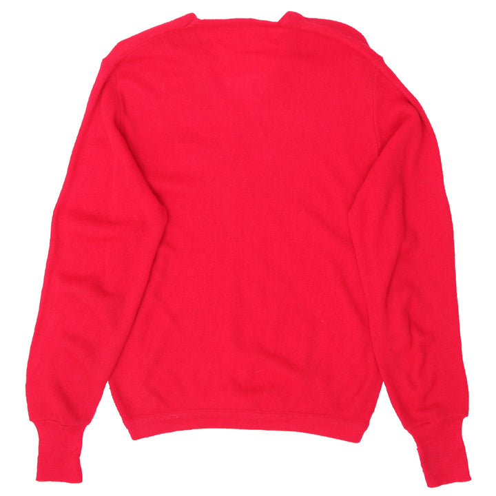 Vintage Lacoste V-Neck Sweater Red - Fashion Rerun Vintage Migration_Sweaters