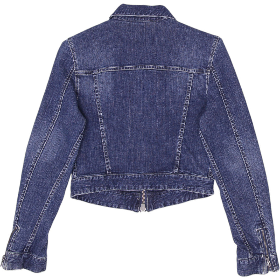 Y2K Smart Set Denim Jacket Size M | Migration_Jackets - Side View | Fashion Rerun