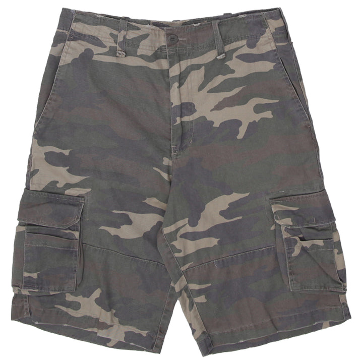 Mens Bongo Beach Camouflage Cargo Shorts - Fashion Rerun Vintage Migration_Shorts