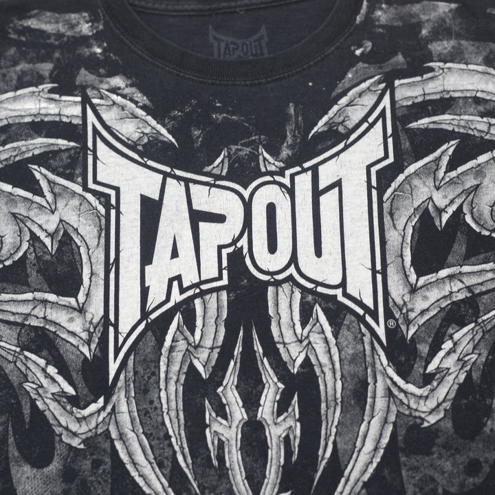 Y2K Youth Boys Tapout Tribal Graphic T-Shirt Size L (14/16)