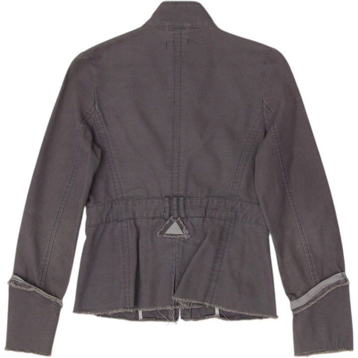 Y2K Ladies Light Green Front Hook Jacket