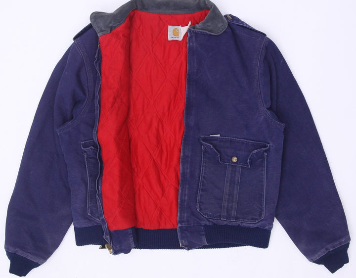 Vintage Carhartt Aviator Duck Flight Jacket Slightly Distressed Thermal Lined | Migration_Jackets UAENAT20 - | Fashion Rerun