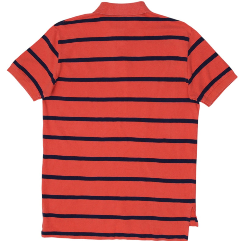 Ralph Lauren Striped Cotton Casual Polo Shirt Size M | Migration_T-Shirts - Side View | Fashion Rerun