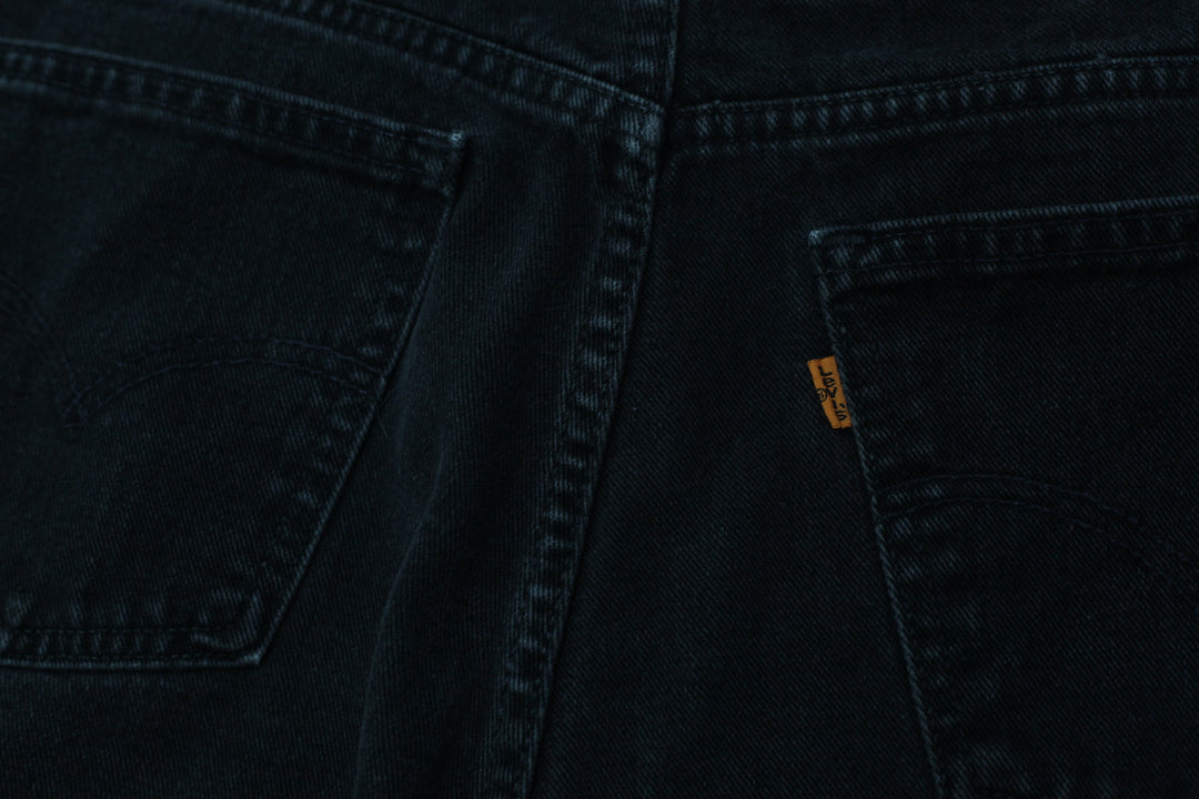 Vintage Levi & Strauss Orange Tab Jeans | Migration_Pants JUNEEID20% UAENAT20 - Detail View | Fashion Rerun