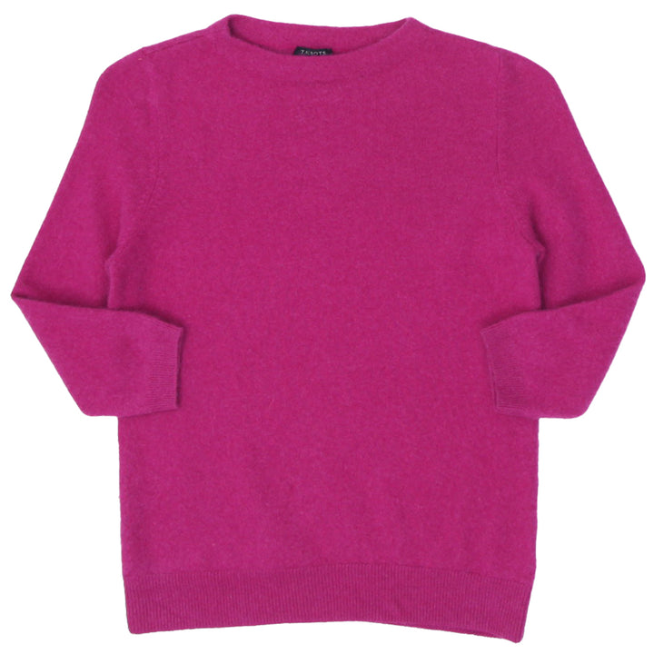 Ladies Talbots 100% Pure Cashmere Pink Sweater
