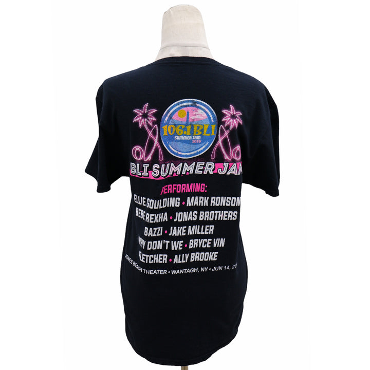 Ladies Black Bli Summer Jam Graphic T-Shirt