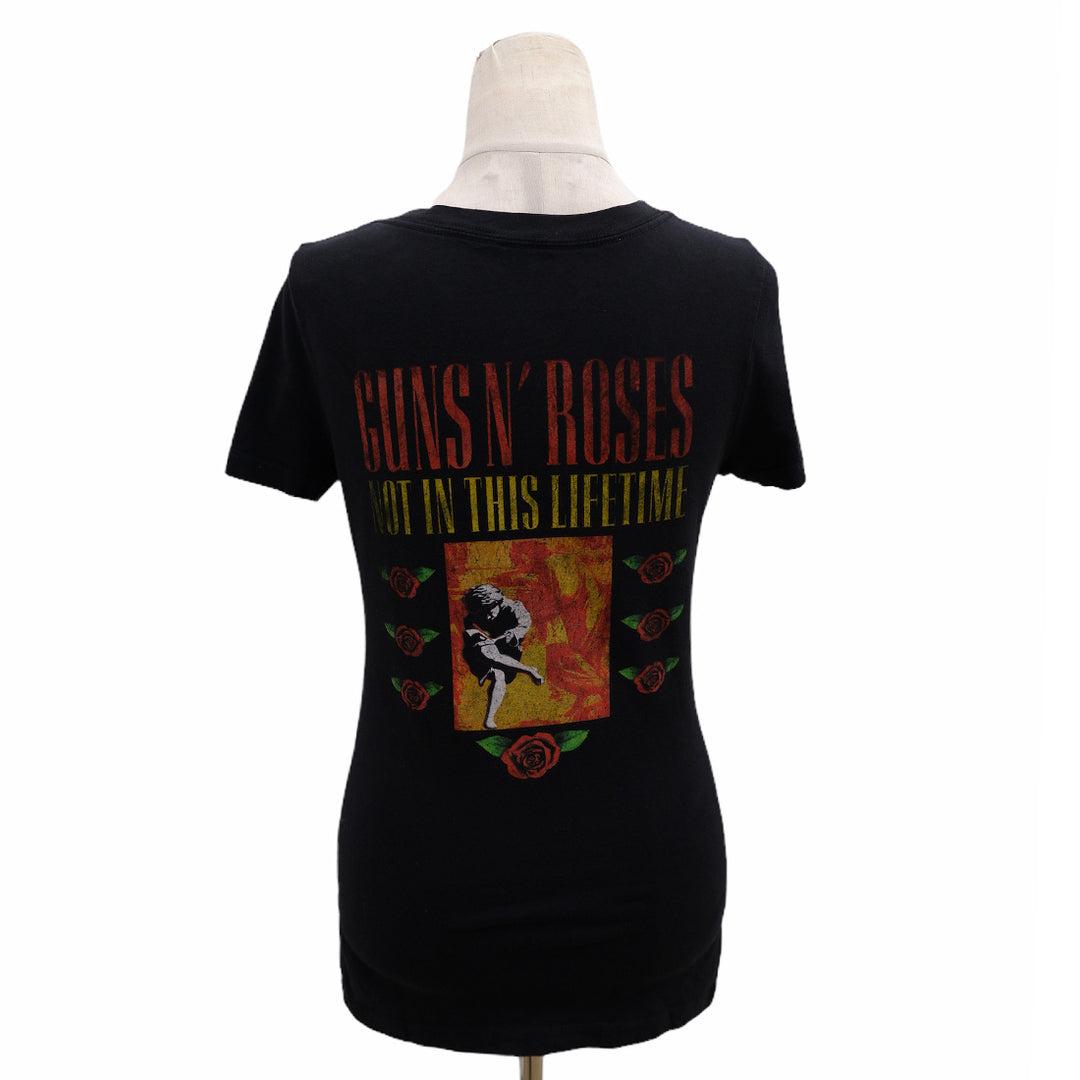 Ladies Guns N' Roses Not In This Lifetime V-Neck T-Shirt