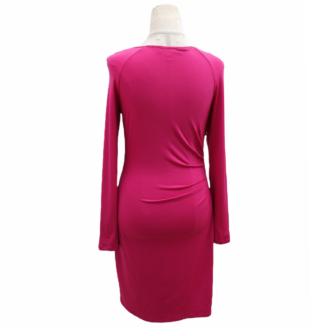 Ladies Michael Kors Long Sleeve Ruched Dress