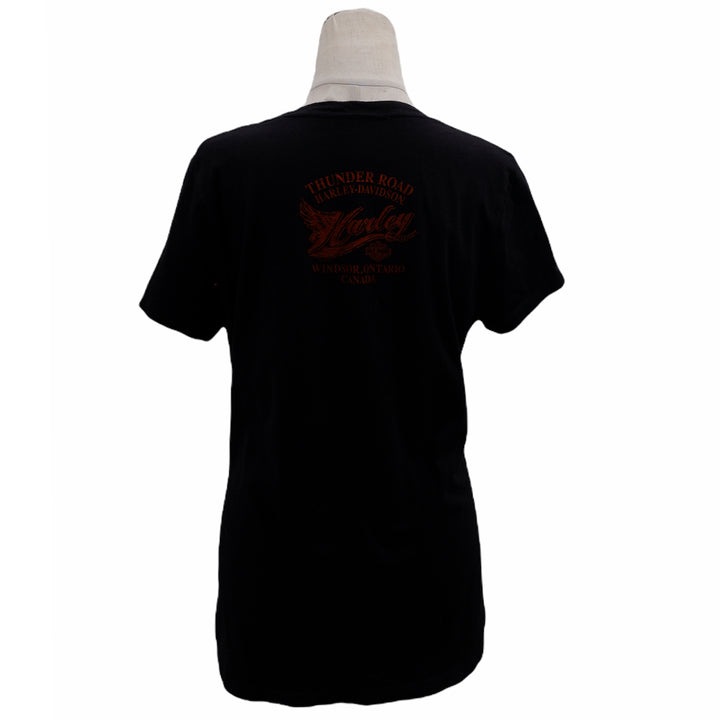 Ladies Harley Davidson Thunder Road Canada T-Shirt