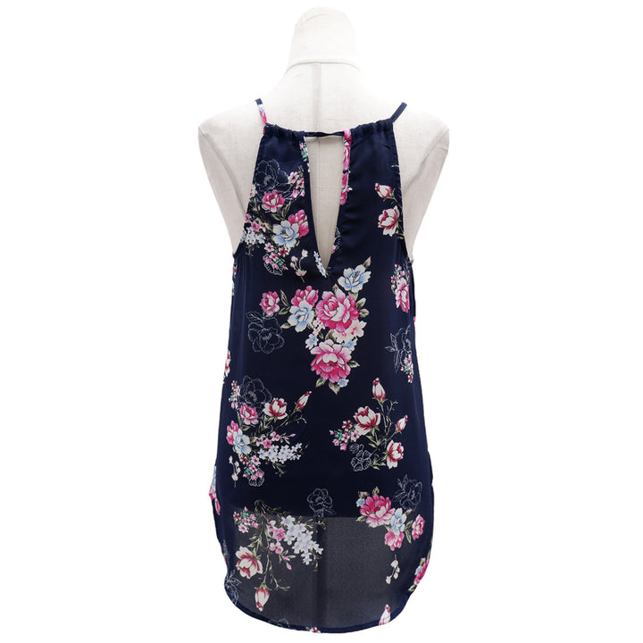 Ladies Cotton On Floral Print Strappy Top