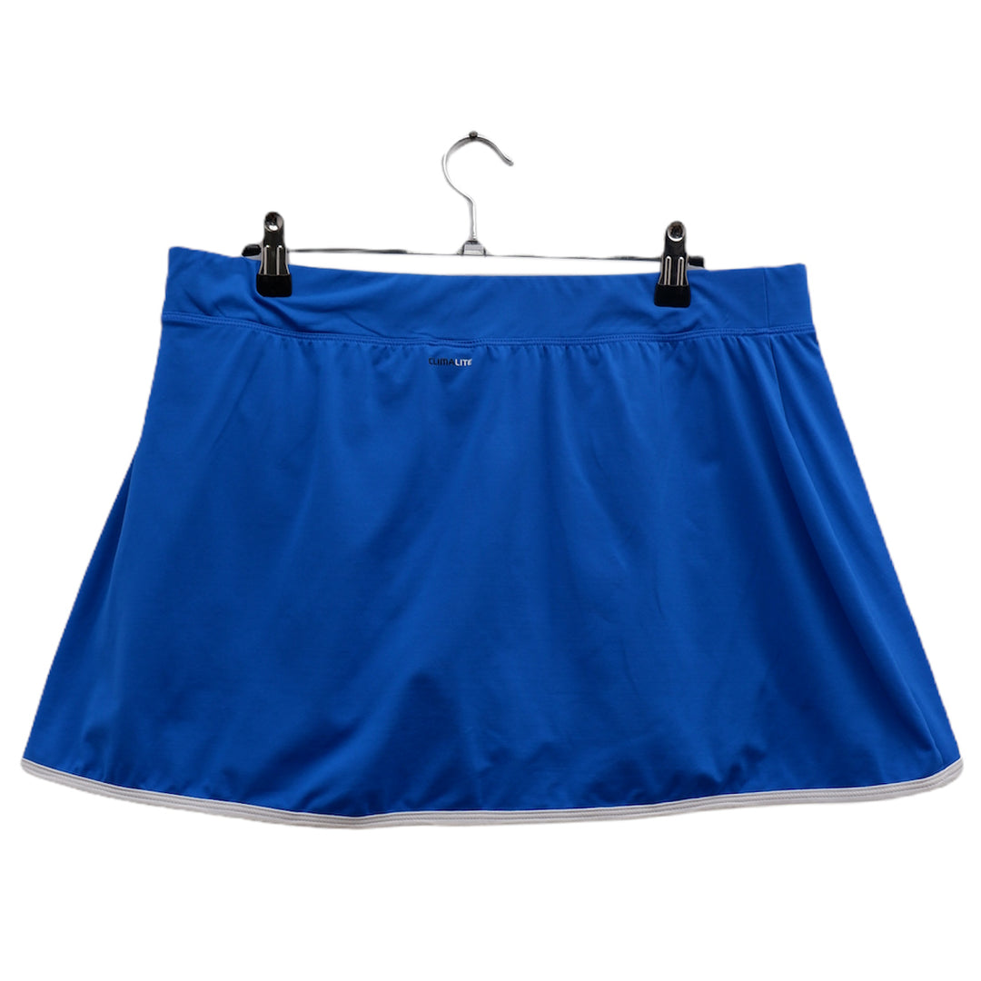 Ladies Adidas Climalite Blue Tennis Skirt