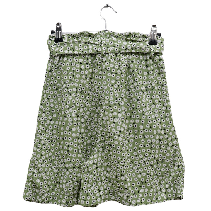 Ladies H&M Floral Print Paperbag Shorts